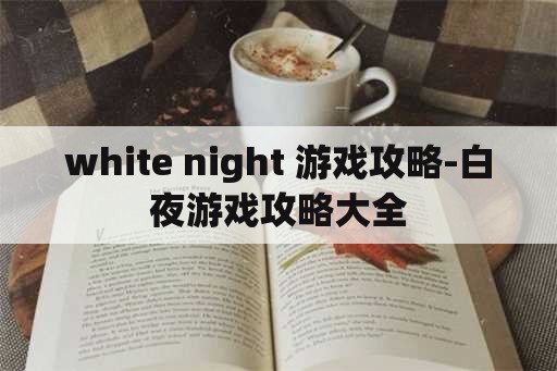 white night 游戏攻略-白夜游戏攻略大全